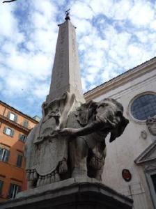 Obelisco della Minerva - Gian Lorenzo Bernini 